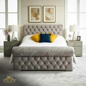 New York sleigh Bed