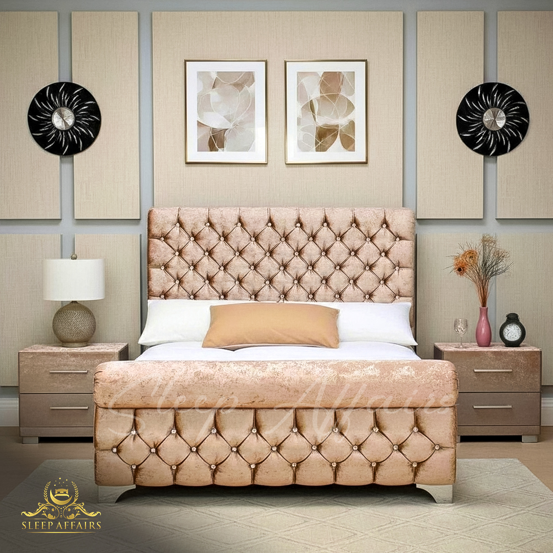 New York sleigh Bed - Image 2