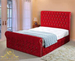 New York sleigh bed