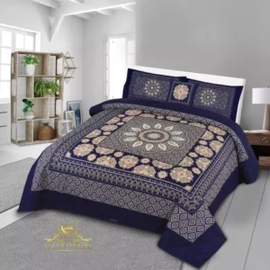 Elegent luxury cotton satin bedsheet