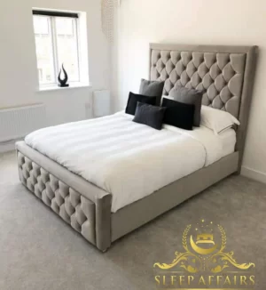 Swedish white bed