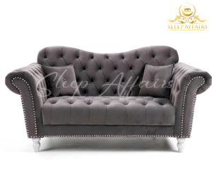 Deep Button-Tufted Chesterfield Sofa - Image 3