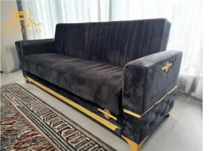 Button Style Bed Settee