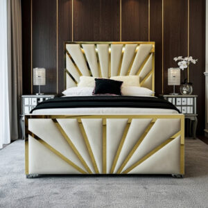Richmond Gold sleigh Bed