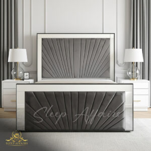 Buckingham Mirror Sleigh Bed