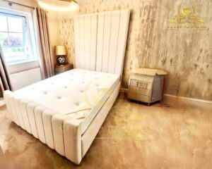 Clara Velvet Bed