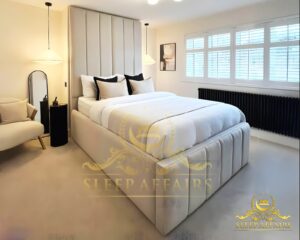 Clara Velvet Bed