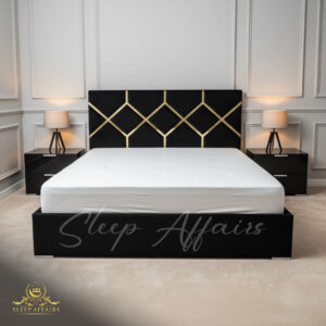 Monaco Upholstered Sleigh Bed