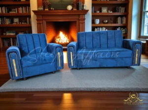 Oslo Convertible Sofa Settee - Image 4