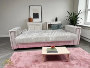 Cup holder sofa bed - Image 2