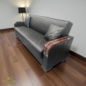 Hampton Faux Leather Sette - Image 4