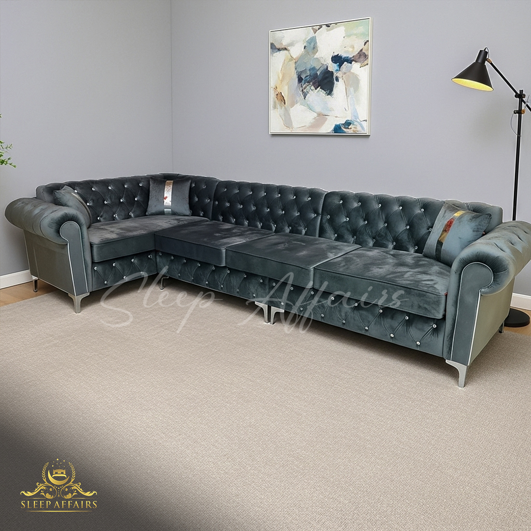 Chesterfield Corner sofa - Image 2