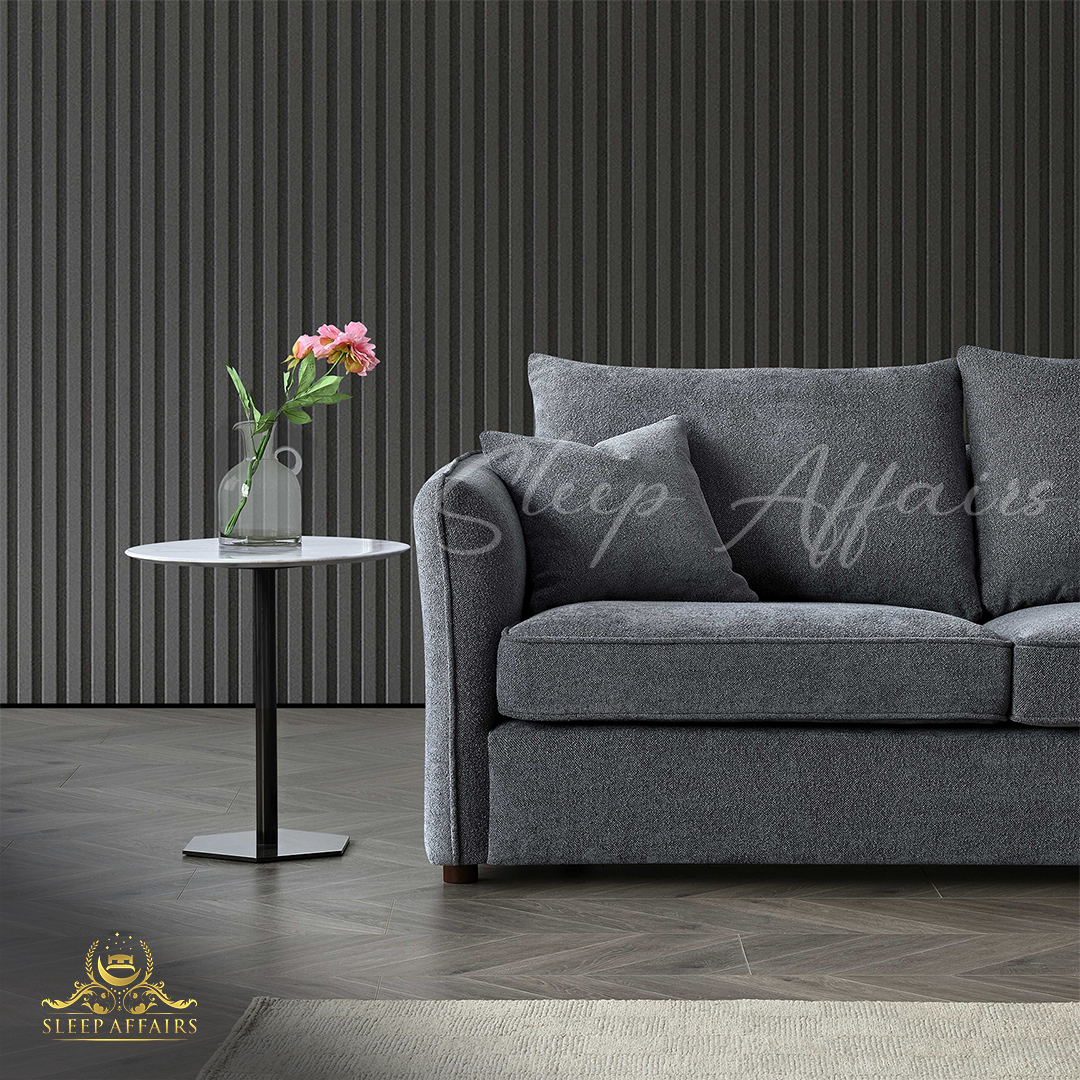 Togo round chaise sofa - Image 3